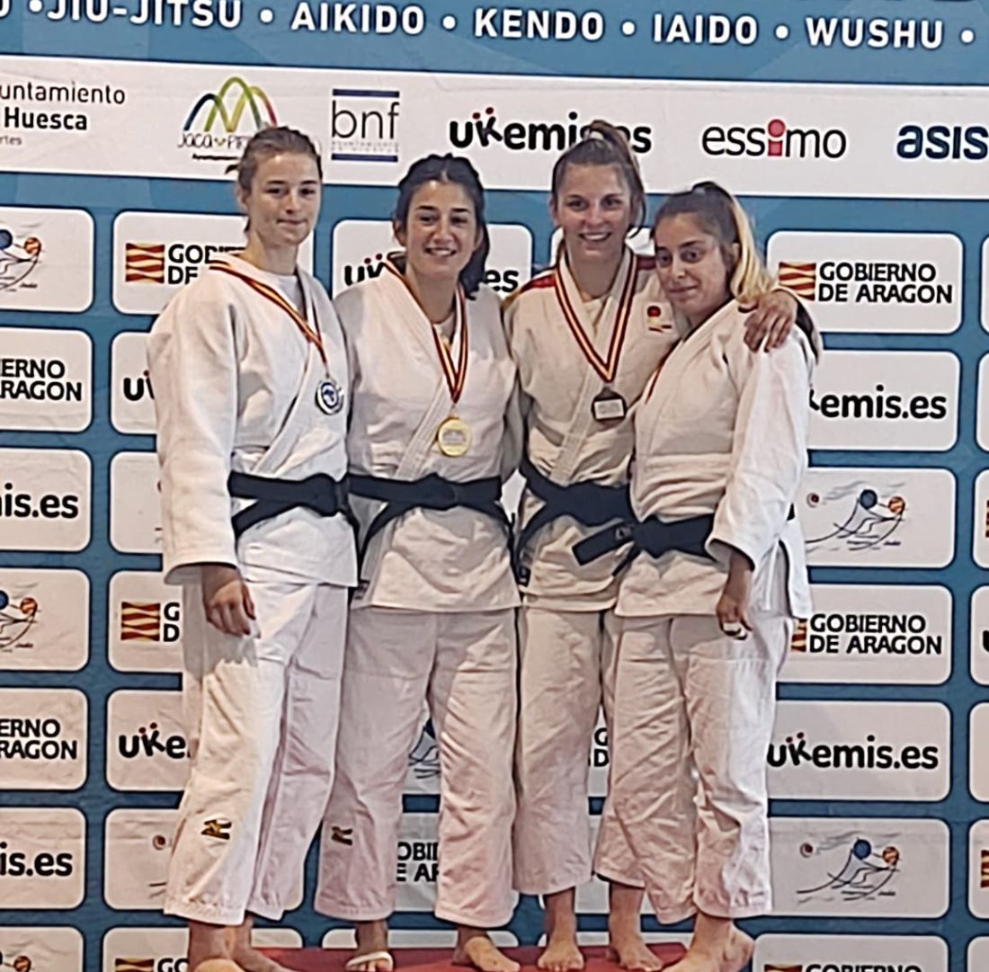 Jazmin Arjona es penja el bronze en la Copa d'Espanya de judo